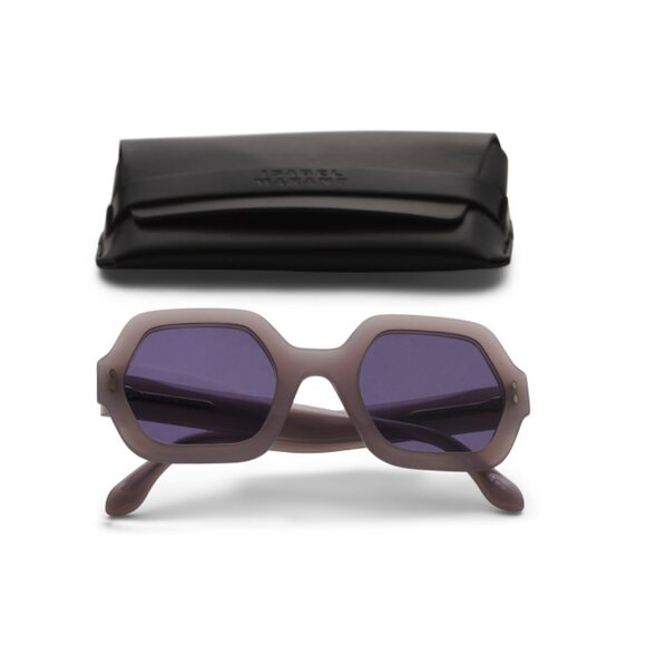 ISABEL MARANT Lilac 52mm Square Sunglasses - Picture 1 of 2